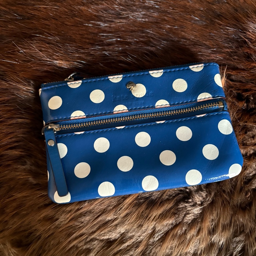 Kate Spade Polka Dot Wristlet